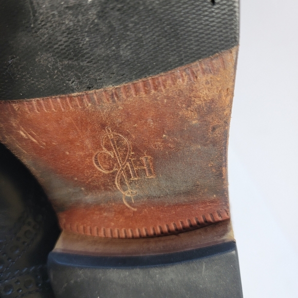 Cole Haan Black Liam Chukka Wingtip Leather Boots Men\'s Sz 8M Preppy Whimsigoth main image 10